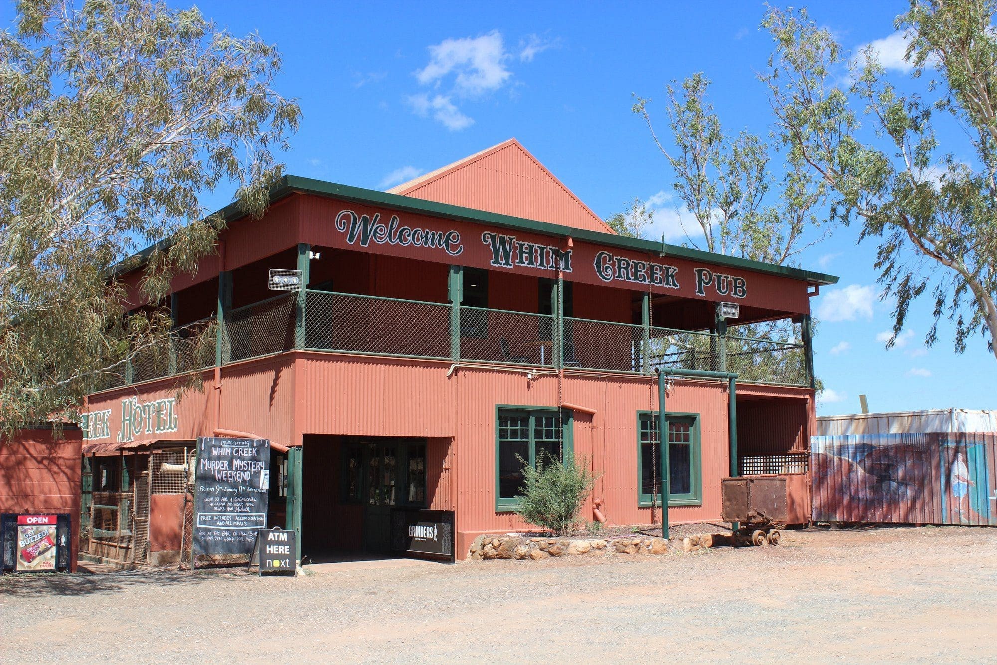 An image of the Whim Creek pub